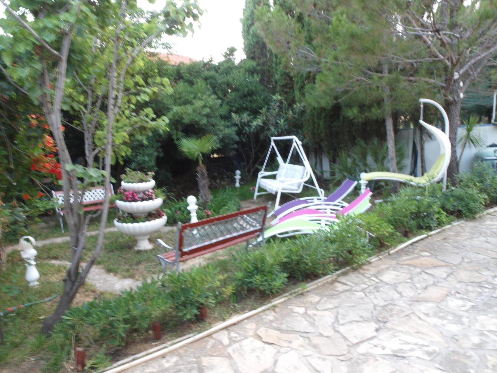 Villa Dalibor wellness, 2 jacuzzies, sauna, parking, grill, observatory, Mediterranean garden Nin Buitenkant foto
